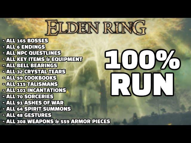 Completing EVERYTHING in the game - Elden Ring 100% Playthrough [1]