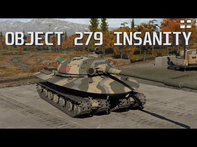 INSANE BATTLE USING OBJECT 279 - War Thunder (2K 60FPS NO COMMENTARY GAMEPLAY)