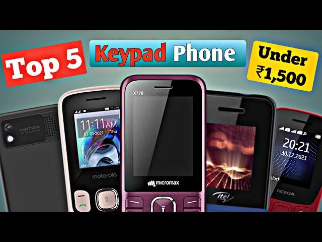 Top 5 Best Keypad Phone Under 1500  | 5 Best Keypad Mobile Under 1500 In 2022 | Reviewfirm