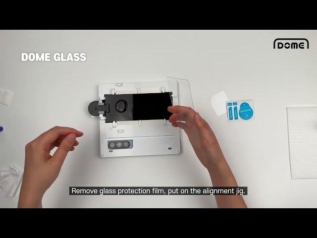 Whitestone Dome glass for Z Fold 5 Easy Installation