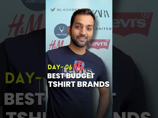 Top 3 T-Shirt Budget Brands  | HIGH QUALITY #shorts