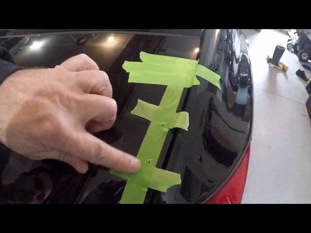 Installing Si Spoiler on 2014 Honda Civic EX