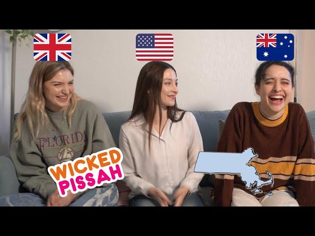 My Aussie and British friend try to guess BOSTON SLANG