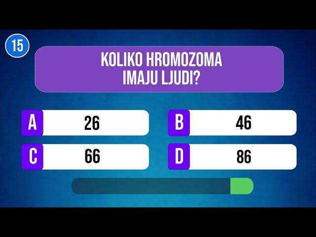 KVIZ OPŠTEG ZNANJA