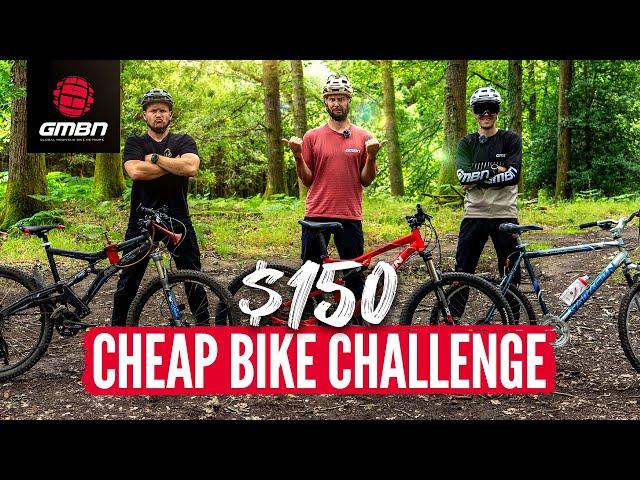 An Enduro MTB For $150? | GMBN’s Cheap Bike Challenge