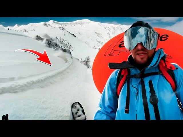 Secret Alpine Courses: Incredible Freeride Snowboarding Experience