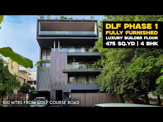 4 BHK Builder Floor in DLF Phase 1 | DLF Floors | Fully Furnished