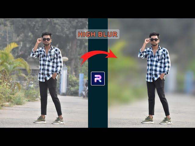 background blur photo editing | Just one click  | Background blur kaise kare