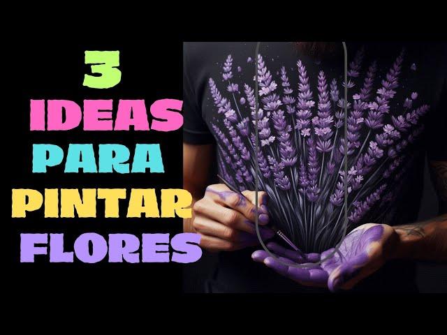 TECNICAS DE PINTURA QUE TE SORPRENDERAN!!! LAVANDAS y ALGO MAS #tips #art  #ideas