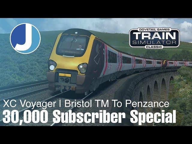 Joe's 30,000 Subscriber Special | Bristol To Penzance | Train Simulator | Livestream