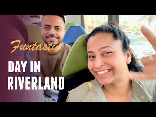 EUROPE IN DUBAI....ll how to go RIVERLAND by metro and bus ll #dubai #india #trending #viral