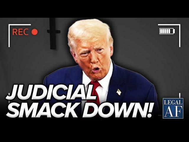 Trump GETS TORCHED by FED UP Judge in FIRST TRIAL