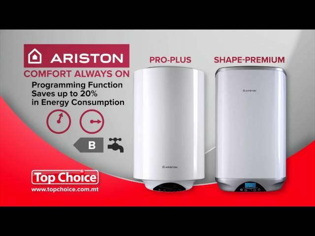 Ariston Water Heaters - Programming Function