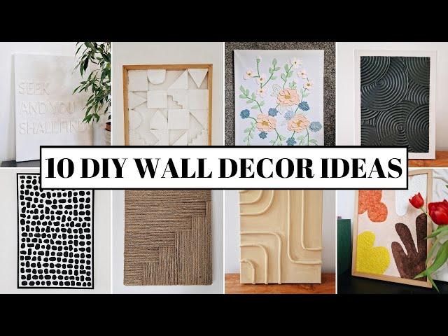 10 Easy DIY Textured Wall Art Ideas: Transform Your Space!