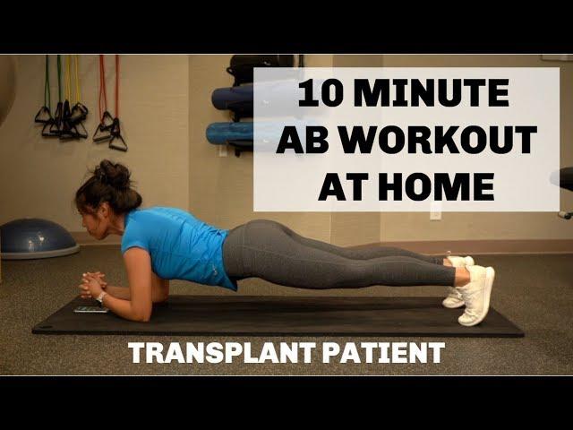 10 MINUTE AB WORKOUT AT HOME