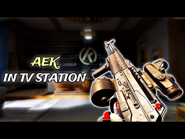 Destroying All Lobby With AEK in TV Station | ARENA BREAKOUT S3