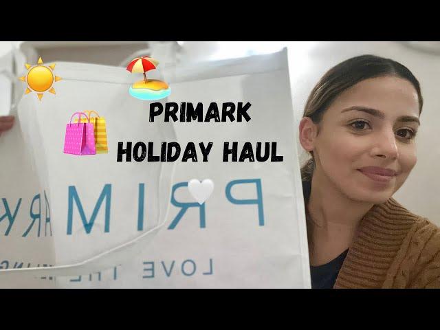 ADEENAS PRIMARK HOLIDAY HAUL  WHAT DID SHE BUY? ️