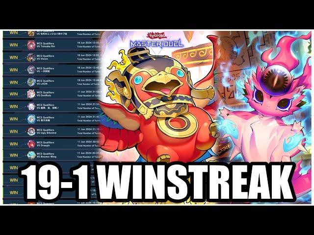 19-1 WINSTREAK! BEST SNAKE EYES FIRE KING DECK!