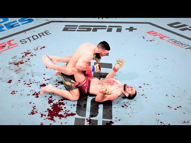 UFC 5 |UMAR NURMAGOMEDOV vsMERAB DVALISHVILI | FULL FIGHT GAMEPLAY