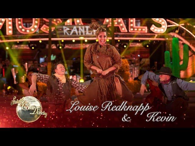 Louise Redknapp & Kevin Quickstep to ‘The Deadwood Stage’ from Calamity Jane - Strictly 2016