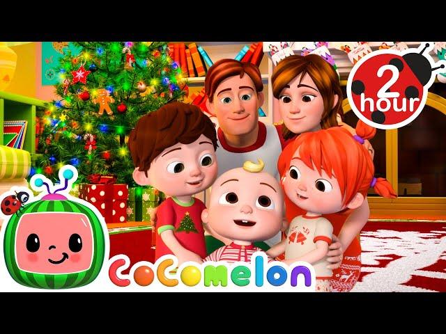 Twinkle Twinkle Christmas Star | Cocomelon | Family Time! ‍‍ | MOONBUG KIDS