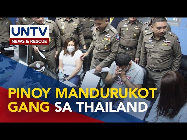 Filipino ‘pickpocket gang,’ arestado sa Thailand