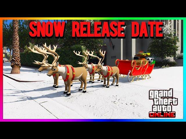 CHRISTMAS SNOW RELEASE, New Events, FREE Outfits, CARS, Money, GTA 5 DLC 2024 (GTA Online Update)