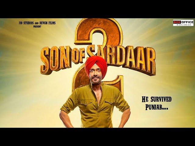 Son Of Sardar- 2 Teaser l Ajay Devgan l Mrunal Thakur l Sanjay Dutt l Ravi Kishan l Sanjay,Review