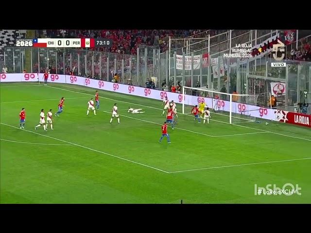 Gol de Diego Valdes | Chile 2-0 Peru | Eliminatorias mundial 2026