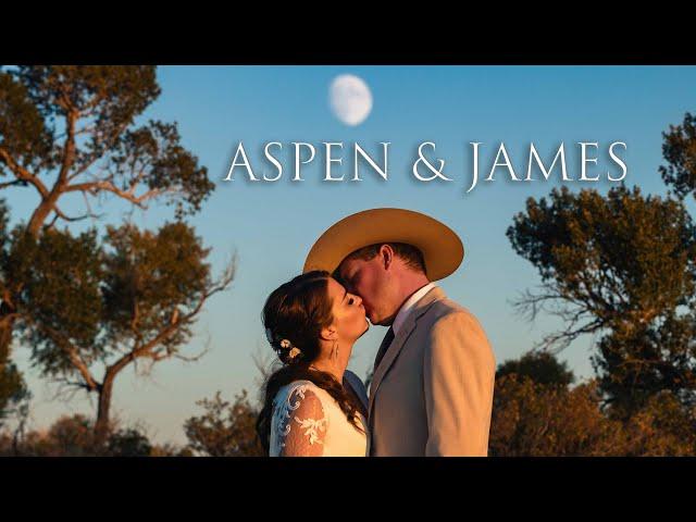 Aspen & James | Green River Wyoming | Wedding Film | 4K | Adventure Wedding Cinema