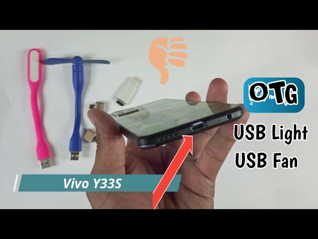 Vivo Y33S OTG Test | Usb Fan Test | Usb Light Test | SD Card Test | Otg Test | WaleedBizz