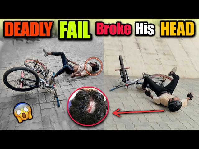 Shocking MTB Crash & Rare MTB Parts | Cycle Stunt