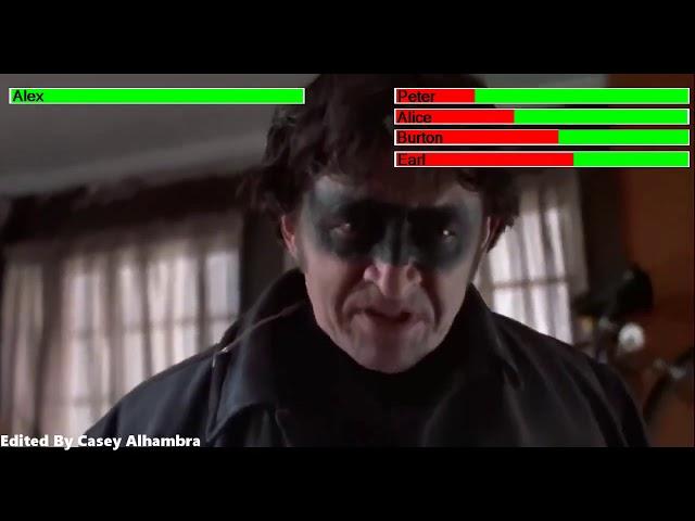 Home Alone 3 Final Battle with healthbars