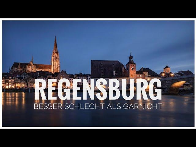 Regensburg in der blauen Stunde fotografieren (mit Langzeitbelichtung)