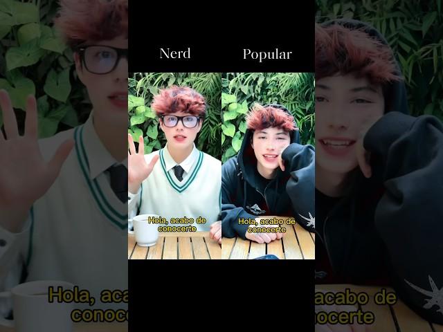 Nerd V.S Popular ¿a quien prefieres?  #otakulife #uwu #asianstyle #oniichan #pov #oniichan