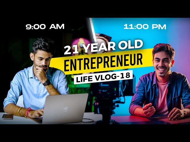 Living Life as a CONTENT CREATOR ENTREPRENEUR - Day in a LIFE VLOG | Aaryan Tripathi Vlog