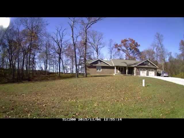 Time lapse camera house Fall 2015 Brinno TLC200 f1.2  Litchfield IL