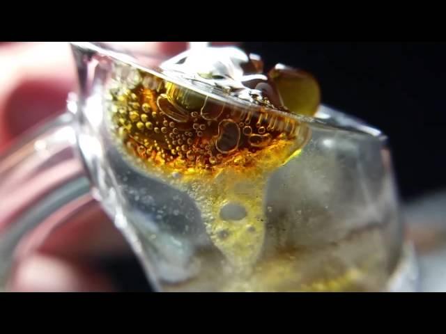 [HD] Purple Arrow Slow Motion Macro Meltshot