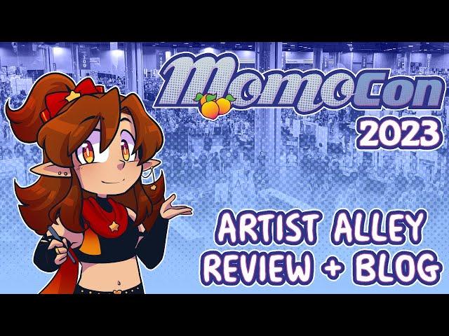 My BEST Con of the Year! | Momocon 2023 Artist Alley Review + Blog