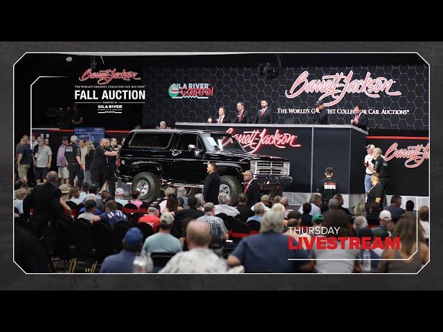 THURSDAY - 2024 SCOTTSDALE FALL AUCTION LIVESTREAM // THURSDAY, OCTOBER 10, 2024