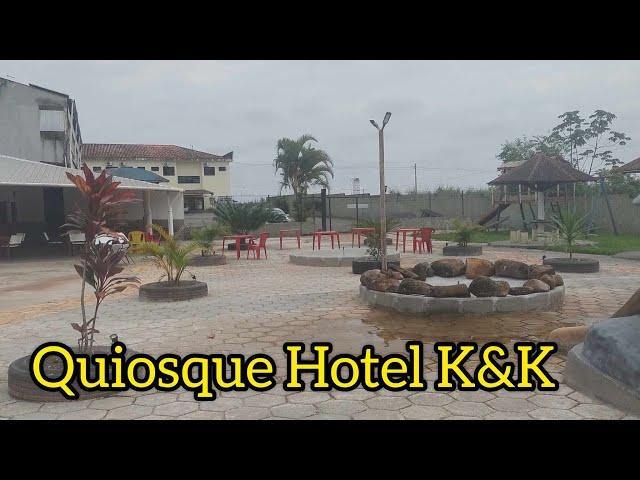 No quiosque do Hotel K&K Registro - SP