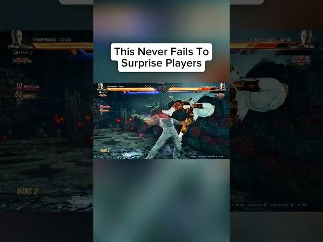 This Never Fails To Surprise Players #tekken8 #t8 #bryan #tekken #bryanfury #fgc #gaming #highlights