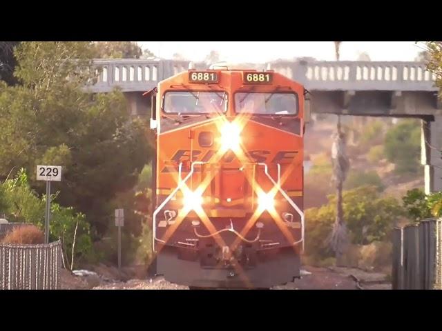 Railfanning Carlsbad Village (November 11, 2022) First time meeting @BNSF SoCal Productions