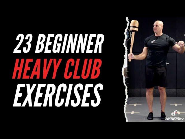 23 Beginner Club Exercises in 4 Minutes! (Demonstration)