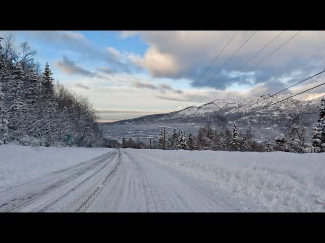 Eagle River, Alaska Snow Storm