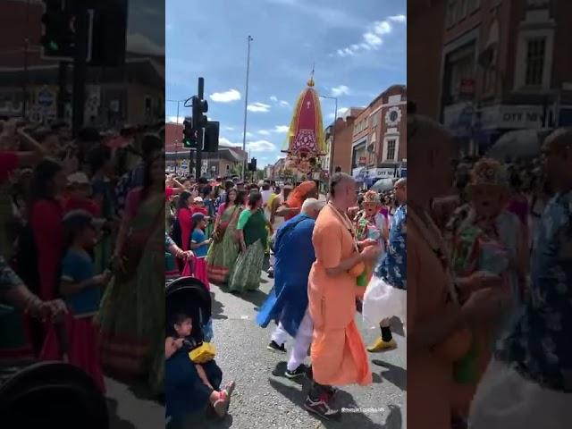 Leicester Ratha Yatra 2022  Jaya Jagannath! Jaya Baladeva!! Jaya Subhadra!!! ️
