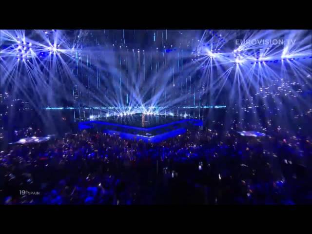 Ruth Lorenzo - Dancing in the rain (Spain) LIVE Eurovision Song Contest 2014 Grand Final