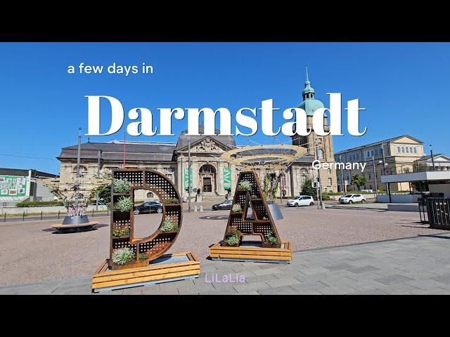 Darmstadt | Waldspirale, parks, café | Germany travel vlog