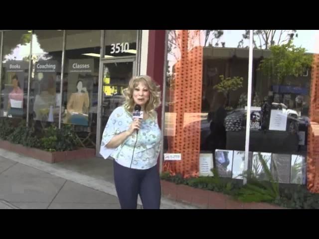 Kitty Pleasant for Diversity News TV at John Palisano book signing NERVES in Burbank, CA.