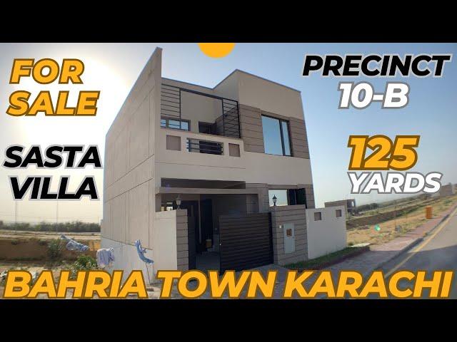 125 Yards Villa Available For Sale In Precinct 10-B | Bahria Town Karachi | Bahria Property Network